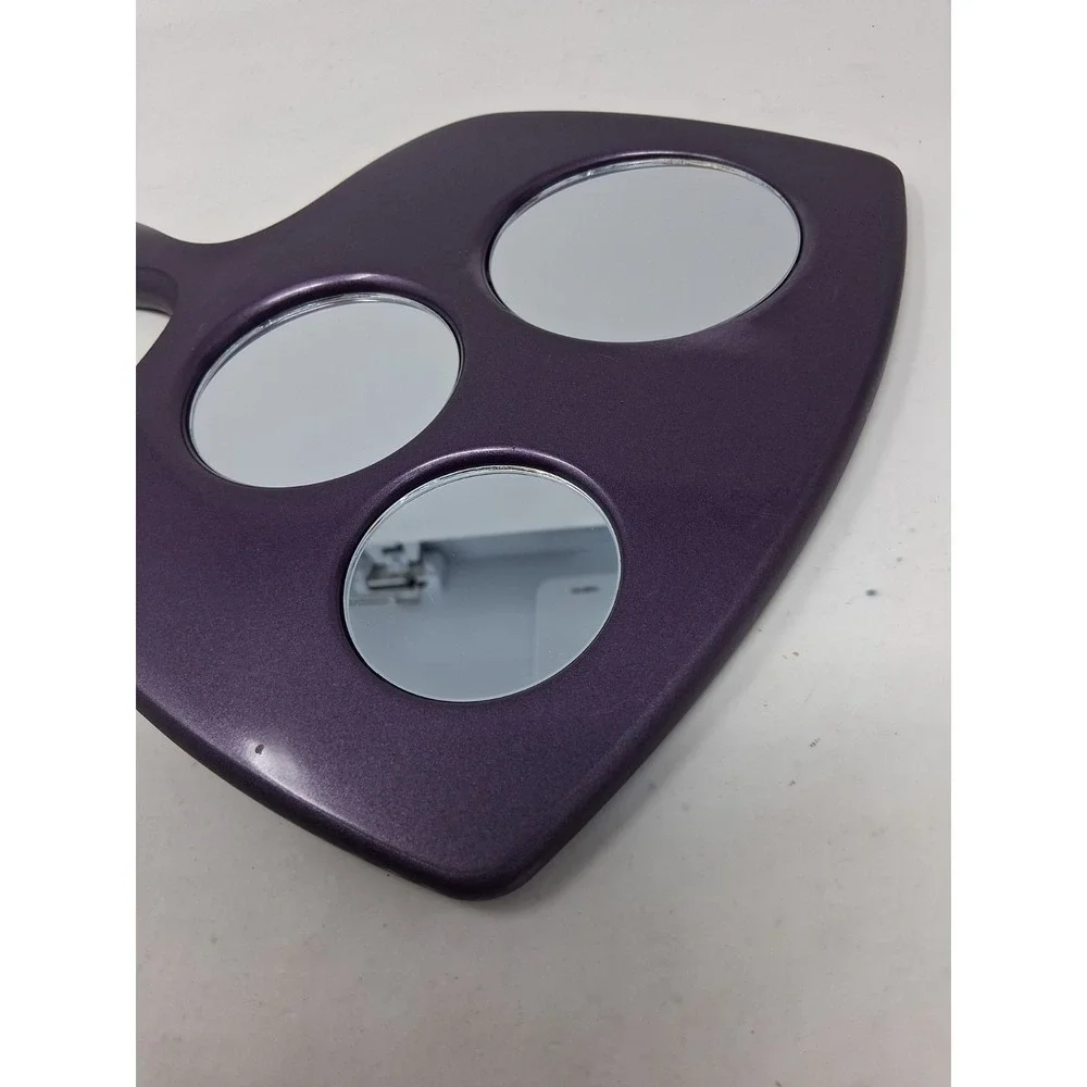 Viintage Y2K ScUnci Purple Hand Mirror 4 Way Magnifying. I